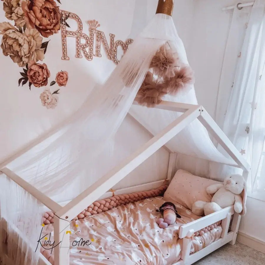 Ciel de lit bébé transparent - ID Mômes