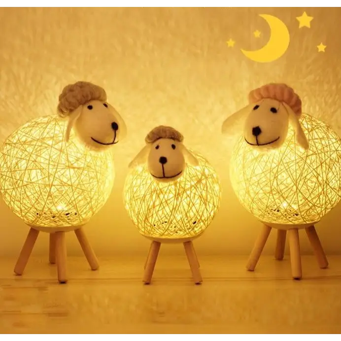 Lampe de chevet enfant mouton mignon – kidyhome