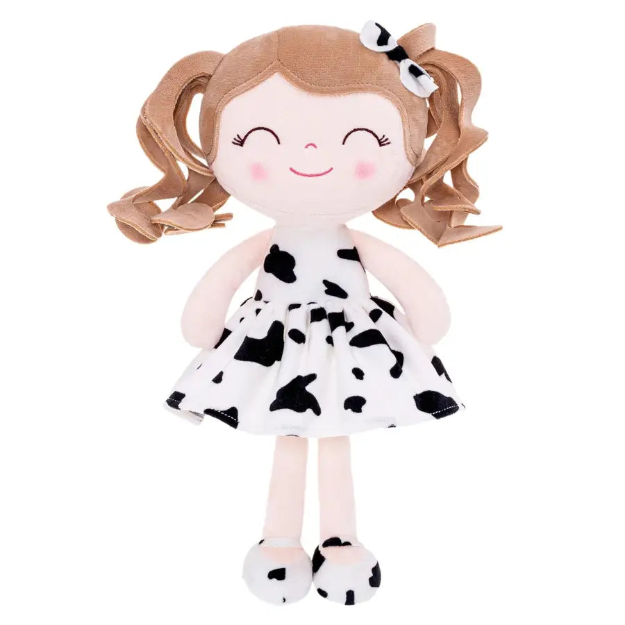 Adorable poupées personnalisable imprimé animaux - Cow