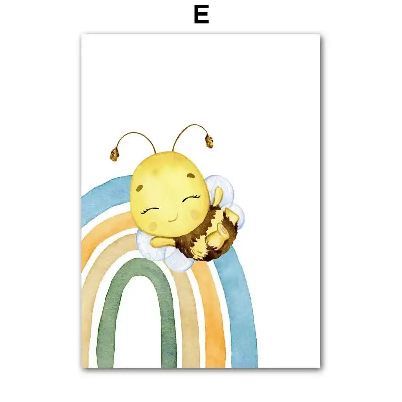Affiche abeille et miel - E / A4 21X30 cm Unframed - affiche