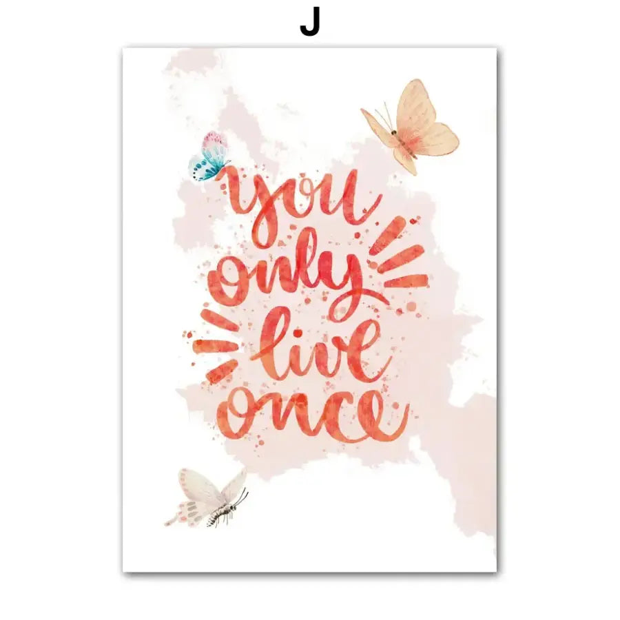 Affiche jolis papillon - J / 30X40 cm Unframed - affiche