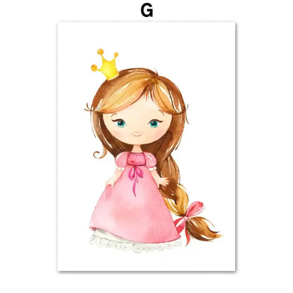 Affiche petite princesse - G / 60X100 cm Unframed - affiche