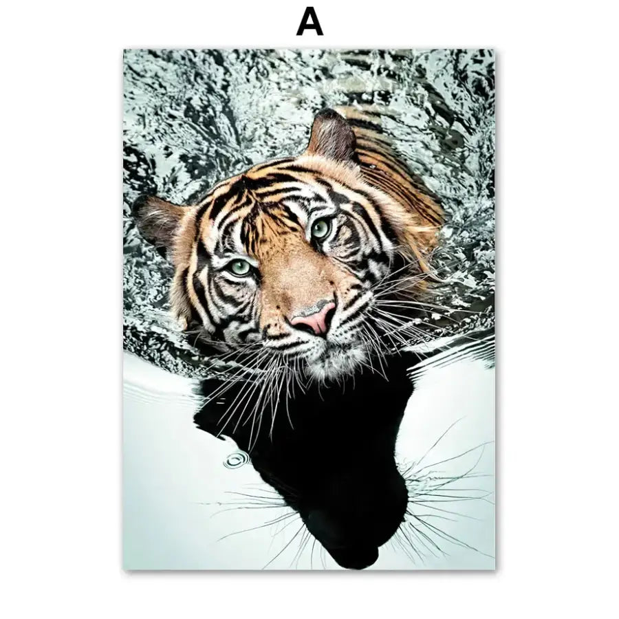 Affiche photographie animaux de la savane - A / 50X70 cm