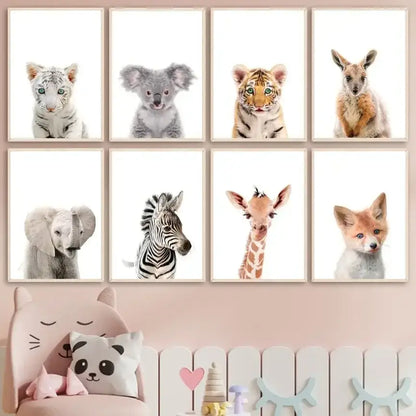 Affiche photographies d’animaux - affiche