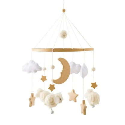 mobile bébé et decoration - Sheep White - mobile