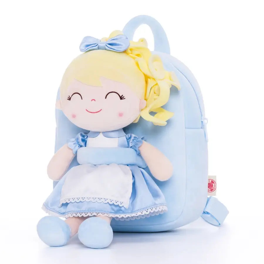 sac à dos poupée princesse amovible - sac