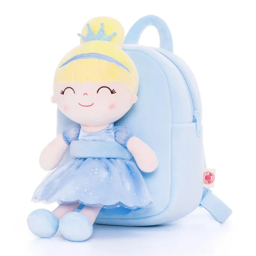 sac à dos poupée princesse amovible - sac