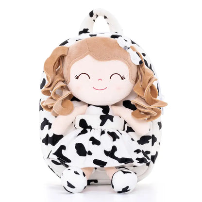 Sac poupée imprimé animaux - Cow / personnalisé - sac