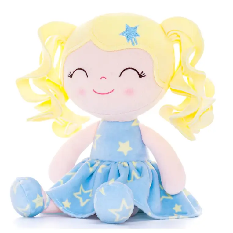 sac / poupée princesse stella - poupée bleu