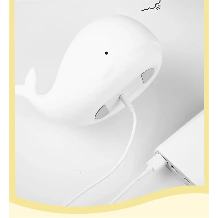Veilleuse baleine USB rechargeable - baleine - éclairage