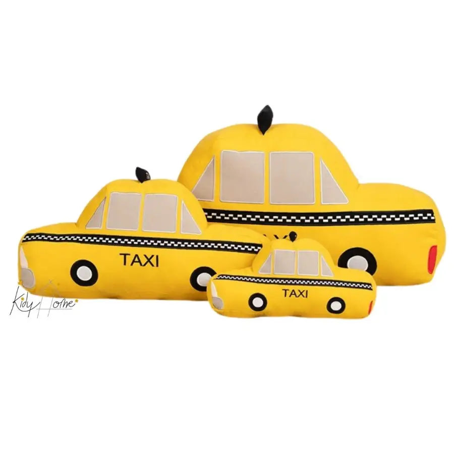 Coussin voiture taxi jaune - kidyhome