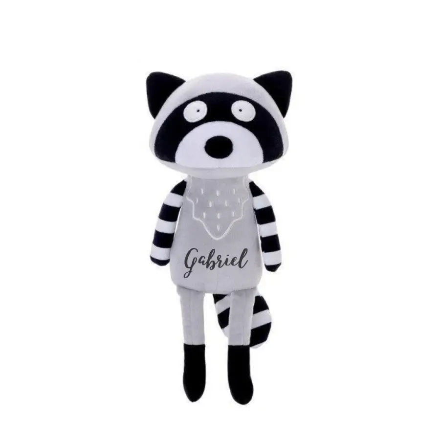 un doudou animaux prénom personnalisable - kidyhome