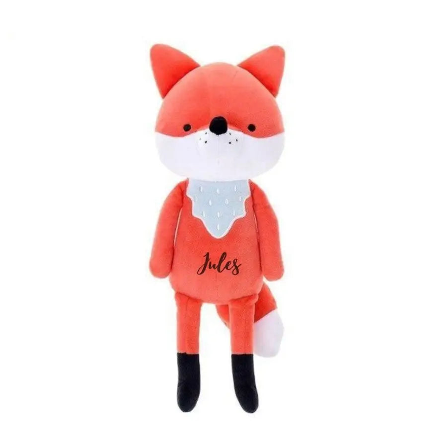 un doudou animaux prénom personnalisable - kidyhome