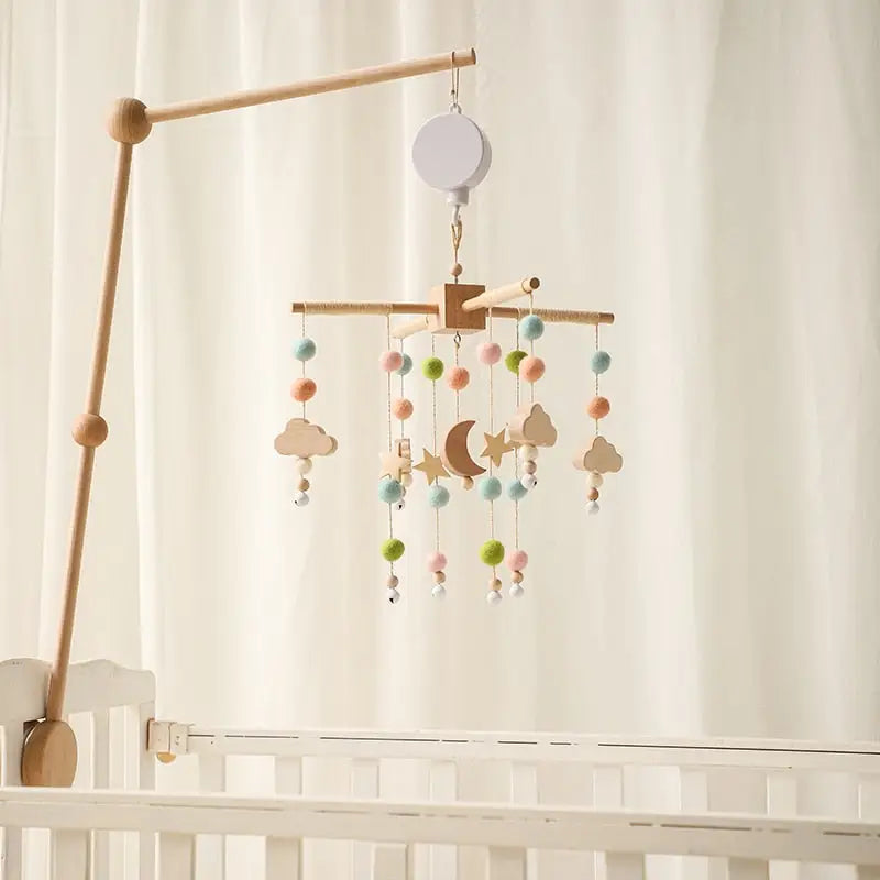 Wooden musical baby mobile – kidyhome