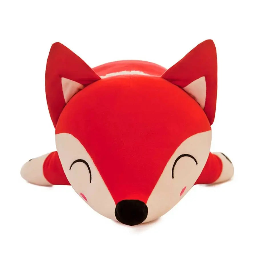 Peluche coussin kitsune le Renard Kawaii prénom personnalisable - kidyhome