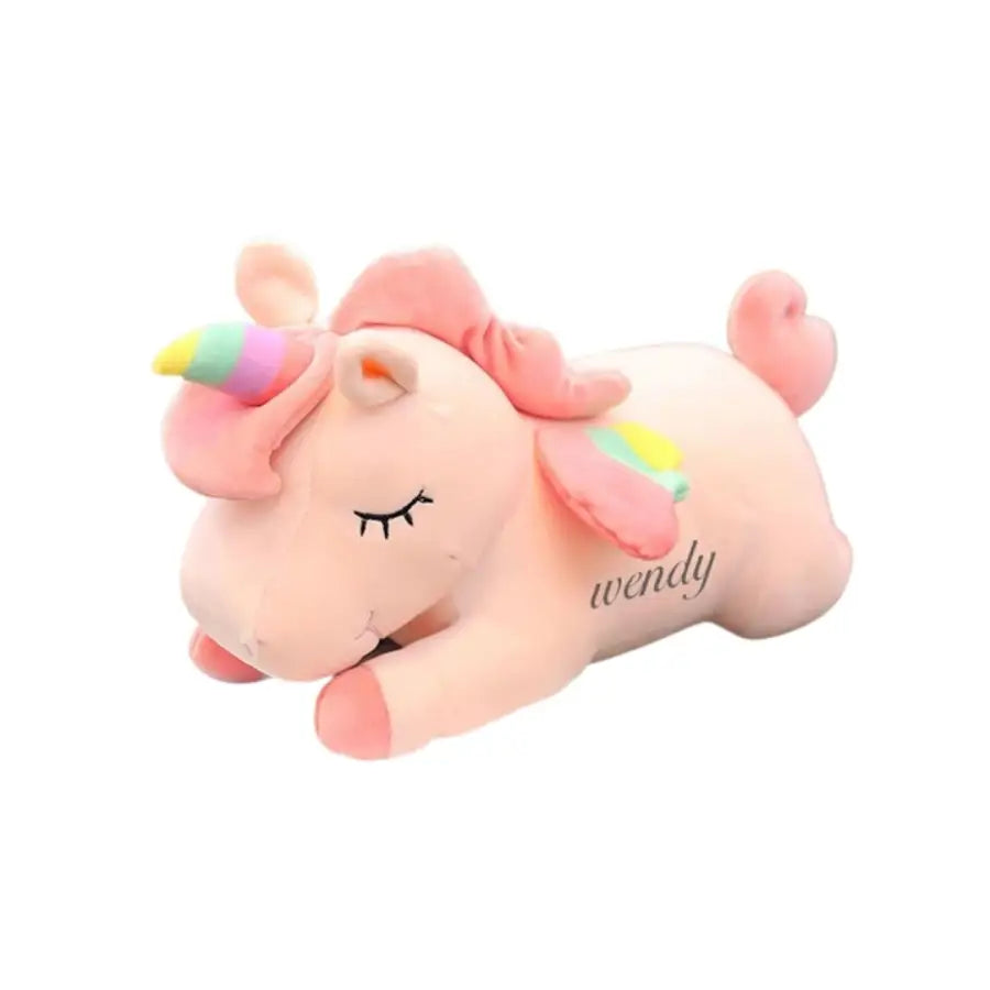 Peluche oreiller licorne personnalisable - kidyhome