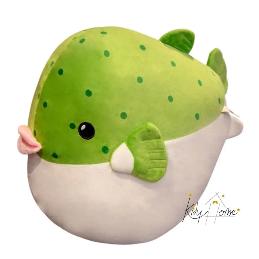 poisson lune peluche coussin - kidyhome