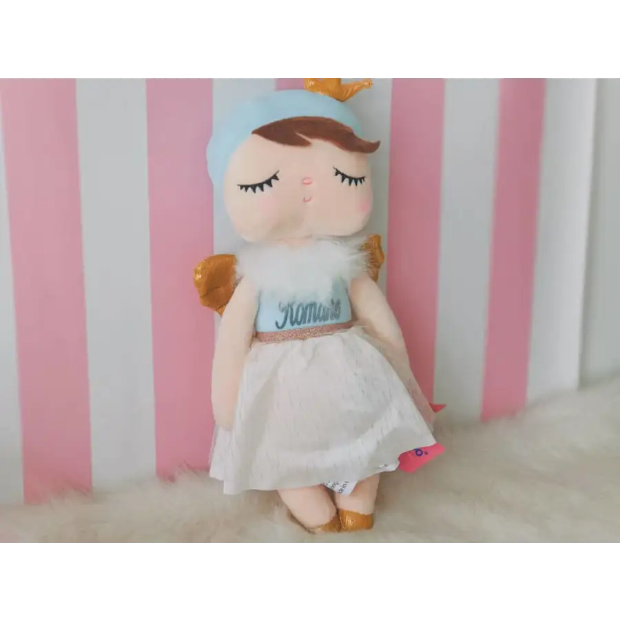poupée doudou thème ange personnalisable - kidyhome