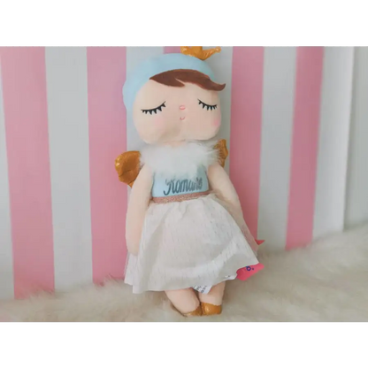 poupée doudou thème ange personnalisable - kidyhome