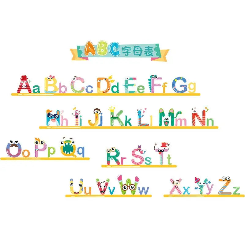 Stickers alphabet - kidyhome