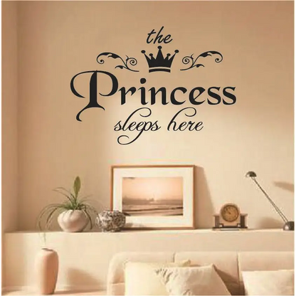 stickers couronne de princesse - kidyhome