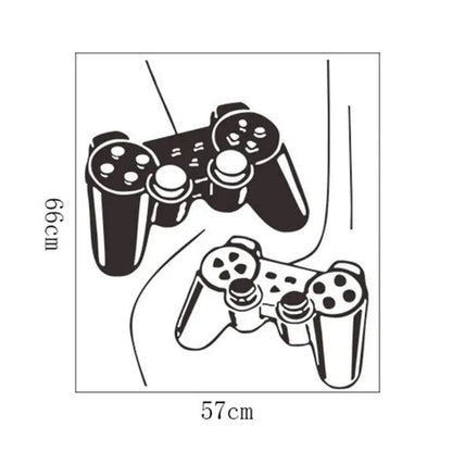 stickers gamers manettes de jeux vidéo - kidyhome