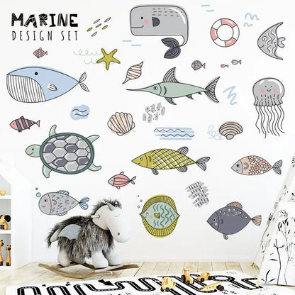 Stickers marins - kidyhome