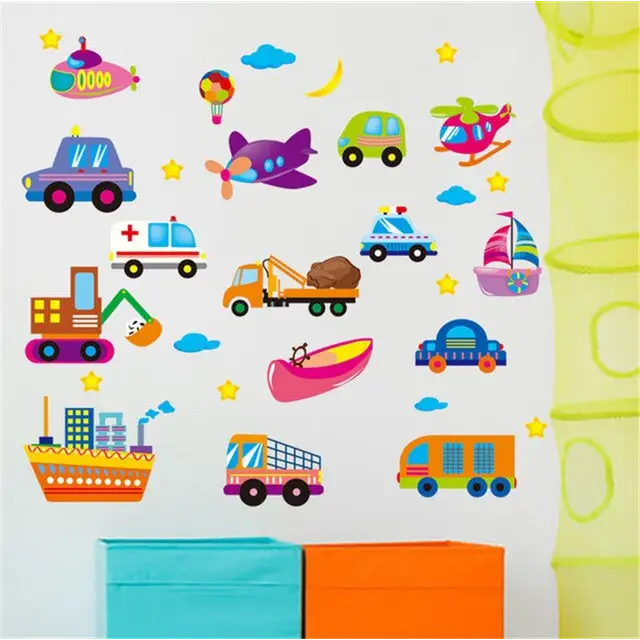 Sticker enfant route - OBJETS DECORATION/Stickers - inexmob