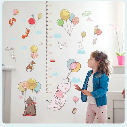 Stickers toises mural enfant - kidyhome