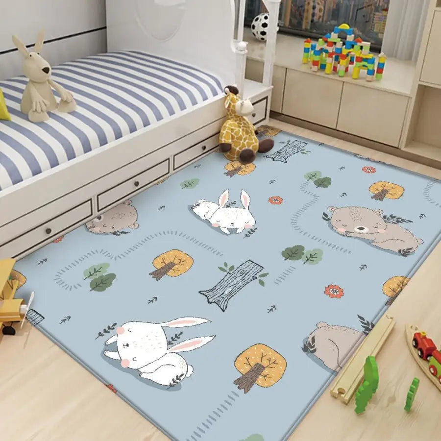 Tapis couleur pastel décoration enfant - kidyhome