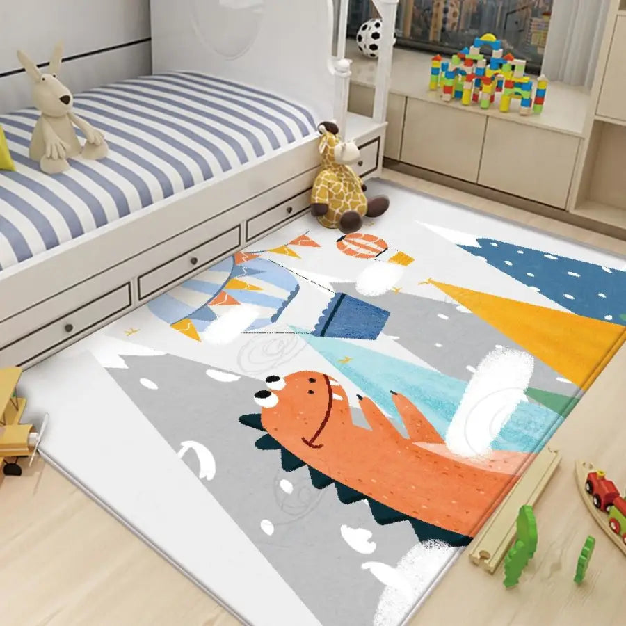 Tapis couleur pastel décoration enfant - kidyhome