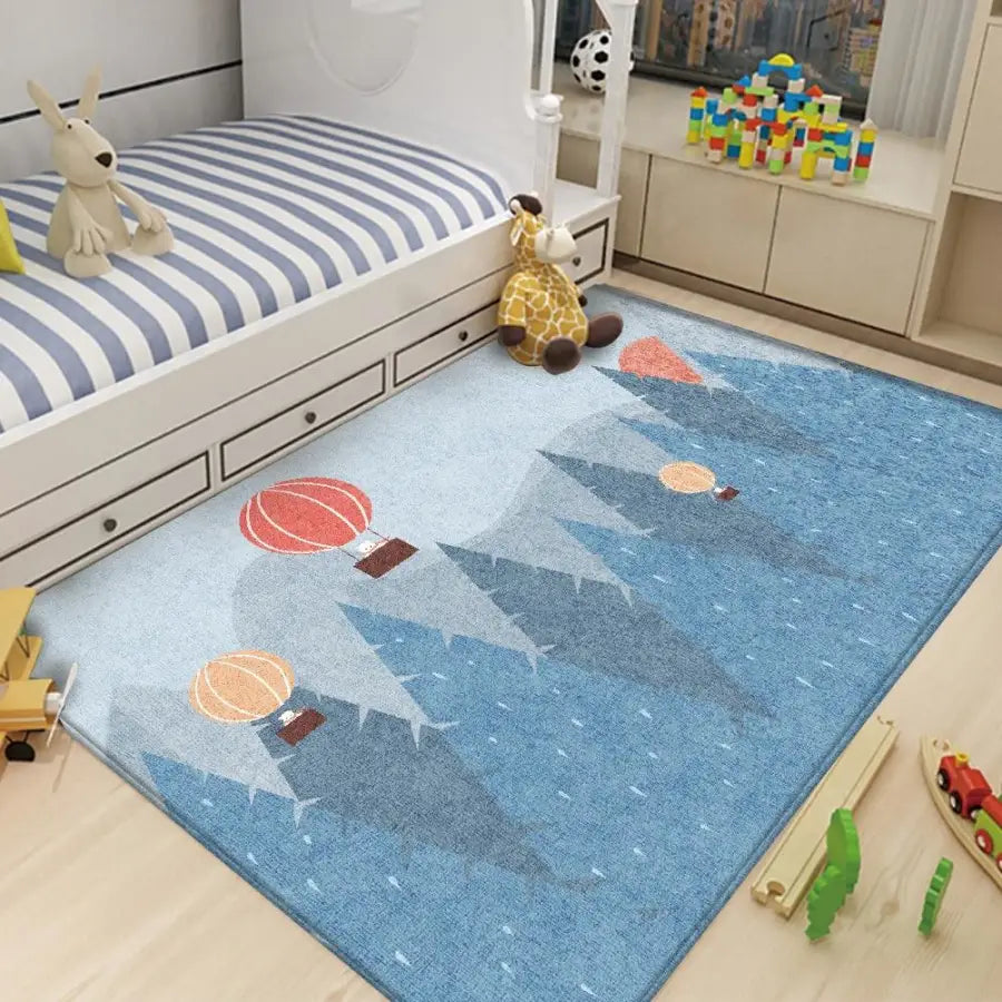 Tapis couleur pastel décoration enfant - kidyhome