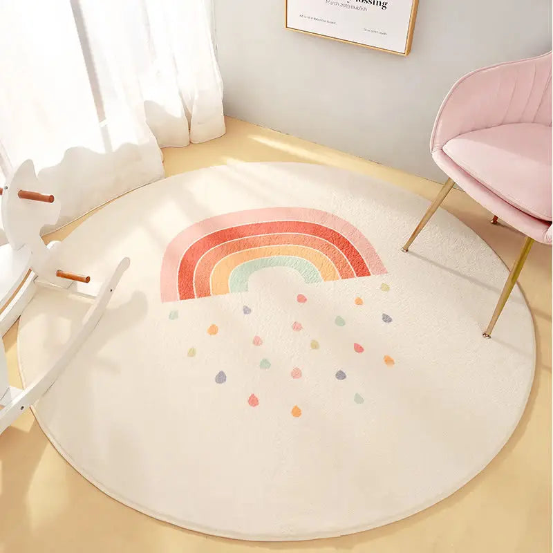 Tapis enfant aux couleurs douces - kidyhome