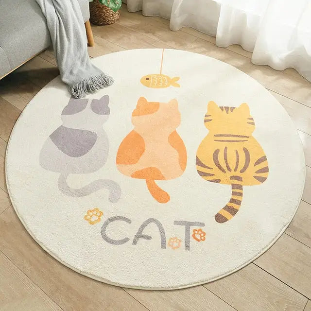 Tapis enfant aux couleurs douces - kidyhome