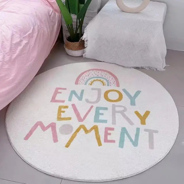 Tapis enfant aux couleurs douces - kidyhome