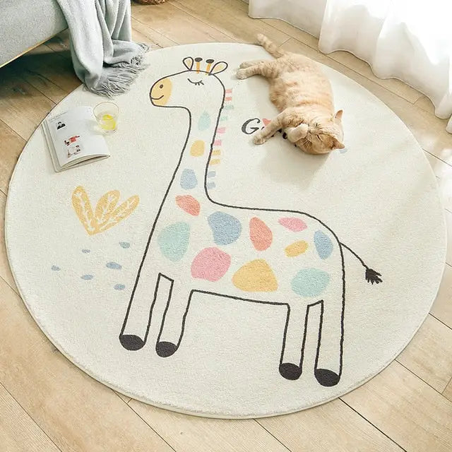 Tapis enfant aux couleurs douces - kidyhome