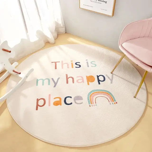 Tapis enfant aux couleurs douces - kidyhome