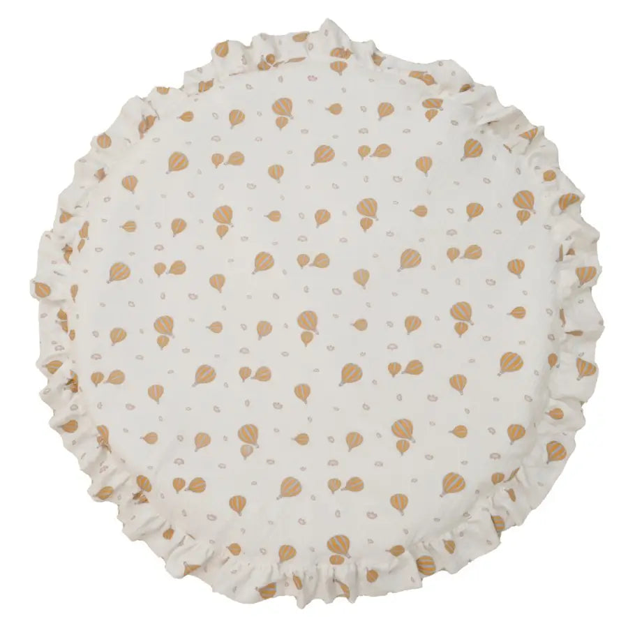 tapis de jeux en gaze de coton - white--balloon - tapis