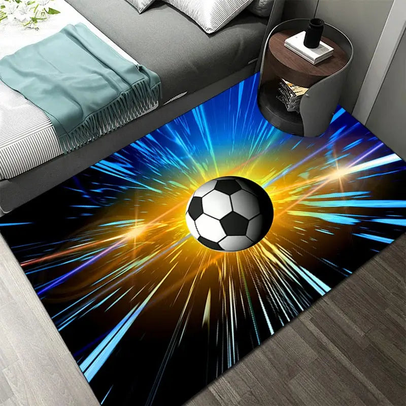 Tapis thème football - kidyhome