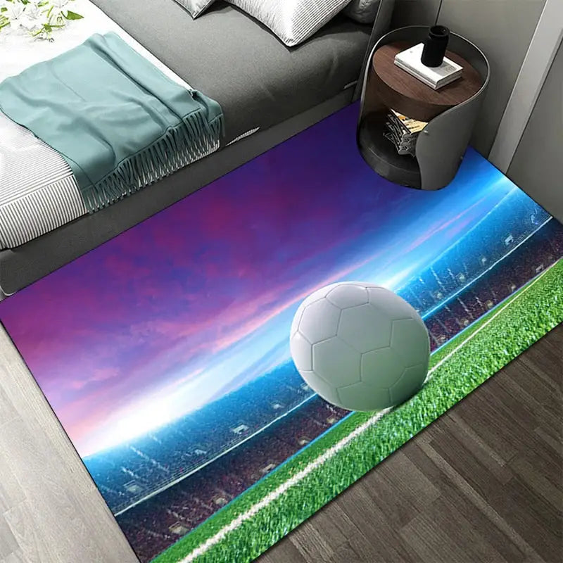 Tapis thème football - kidyhome