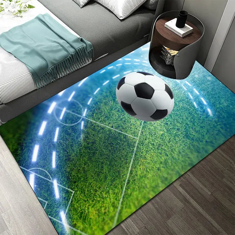 Tapis thème football - kidyhome