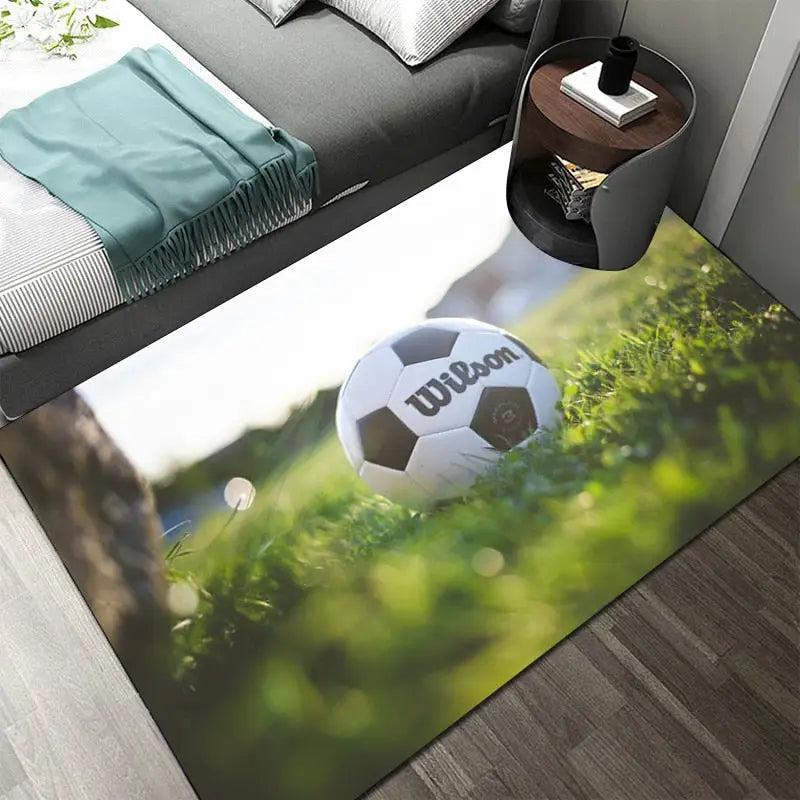 Tapis thème football - kidyhome