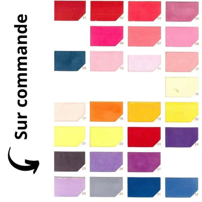 Tresse couleurs personnalisées - kidyhome